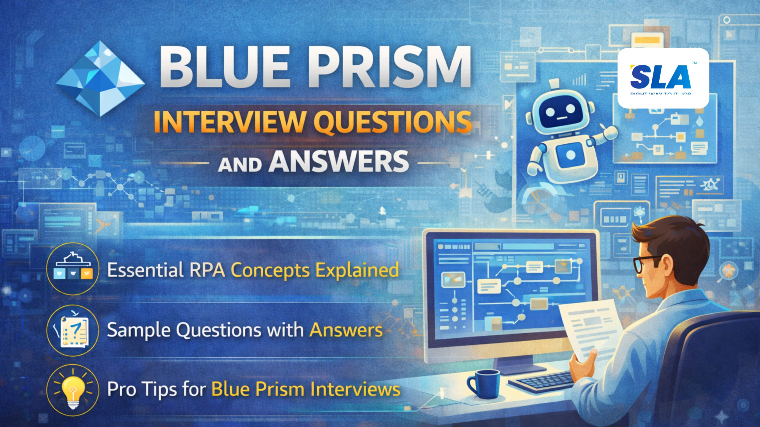 Blue Prism Interview Questions And Answers for Freshers and Experienced - Softlogic Systems