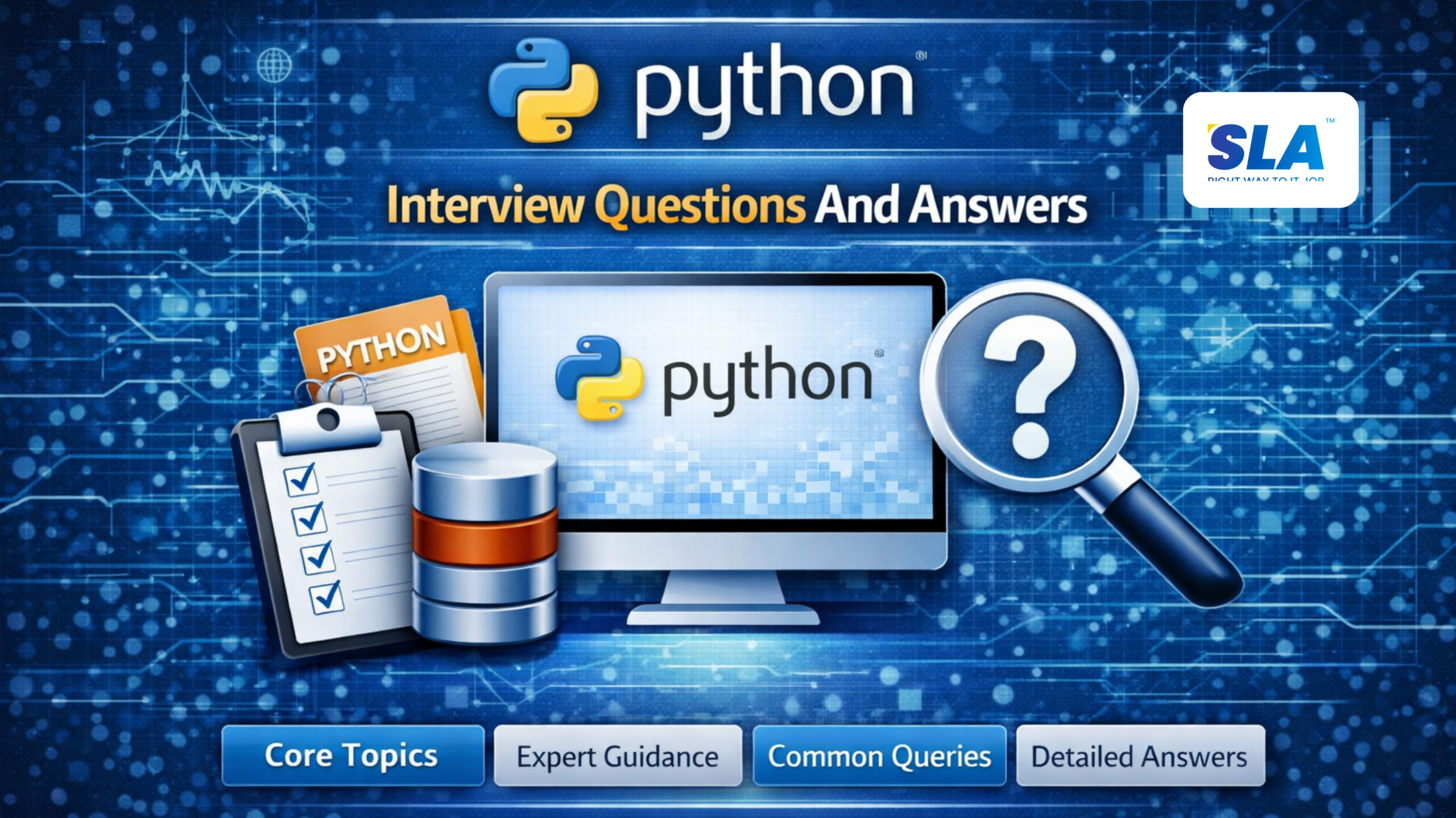 Python Interview Questions And Answers for Freshers and Experienced - Softlogic Systems