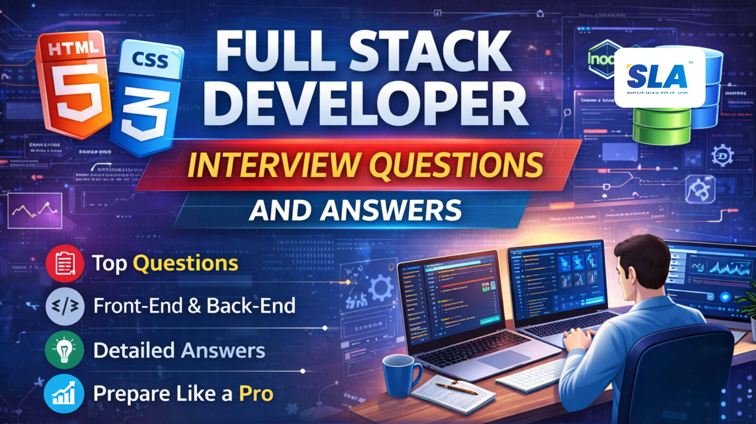 Full Stack Developer Interview Questions And Answers for Freshers and Experienced - Softlogic Systems