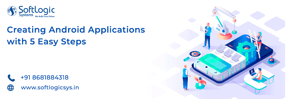 android-applications-with-5-steps