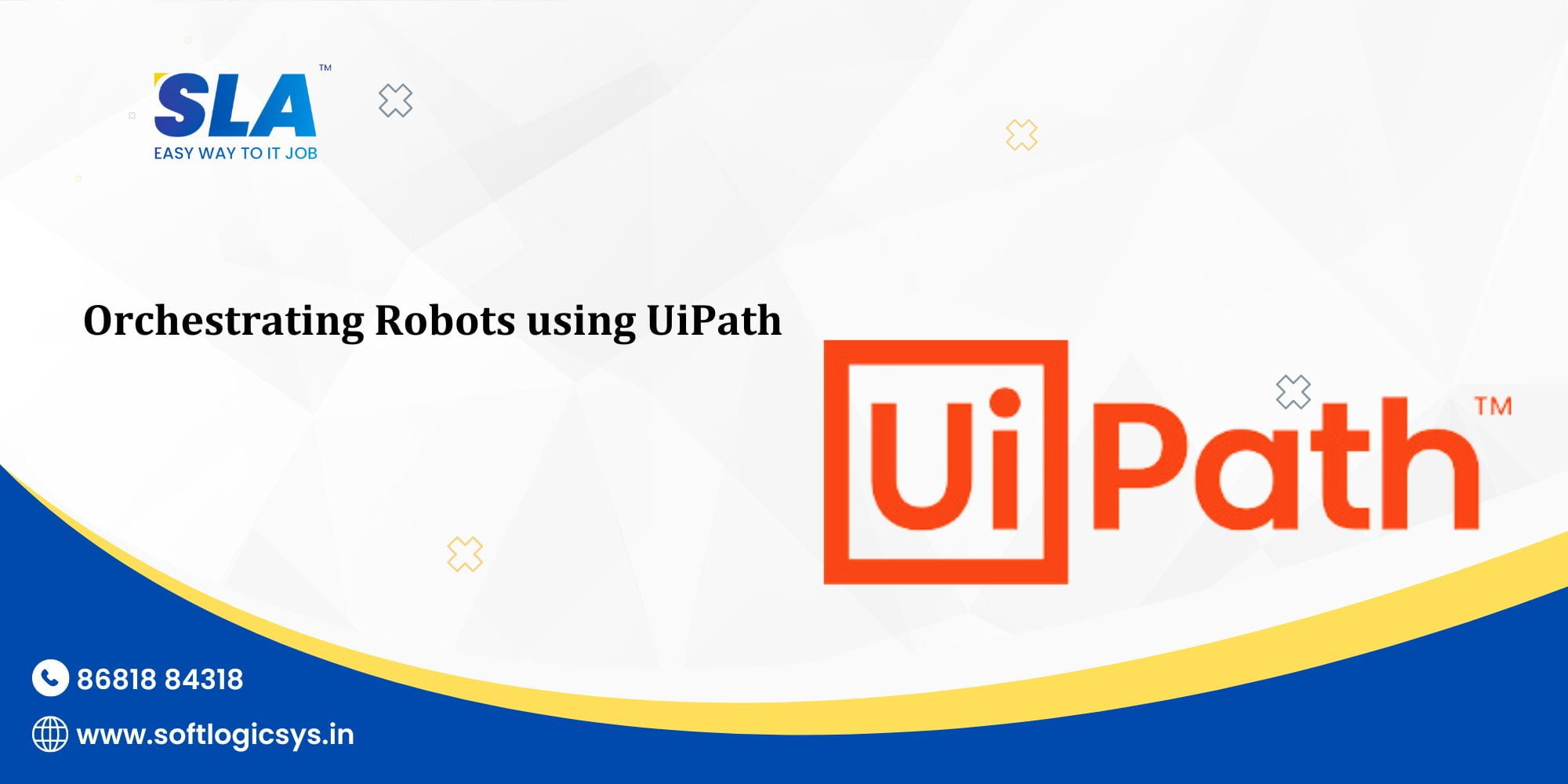 Orchestrating Robots using UiPath