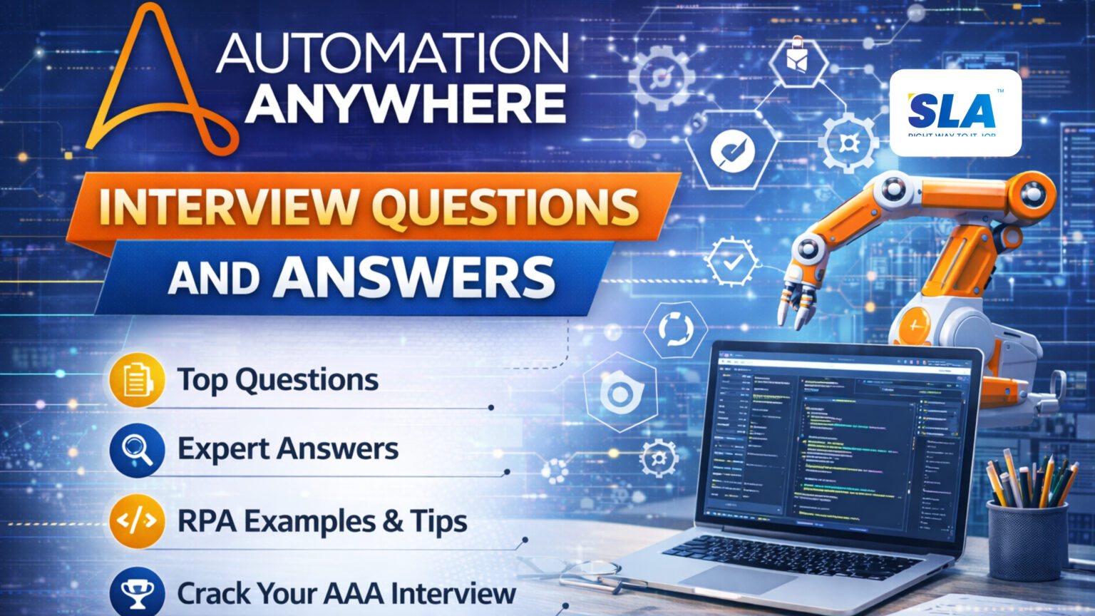 Top Automation Anywhere Interview Questions 2025 (Free PDF)