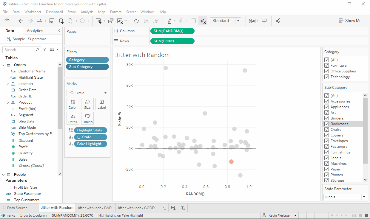 Every Value In Filters