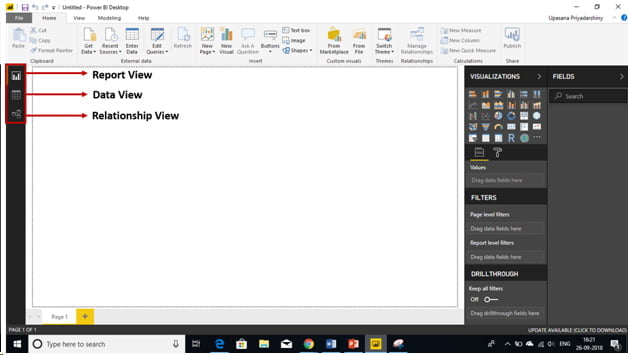 Power Bi Desktop Core Views