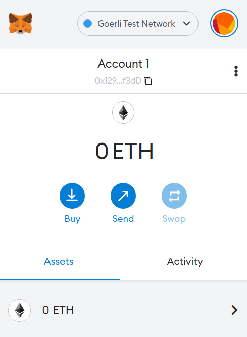 Register For An Ethereum Account(Address)