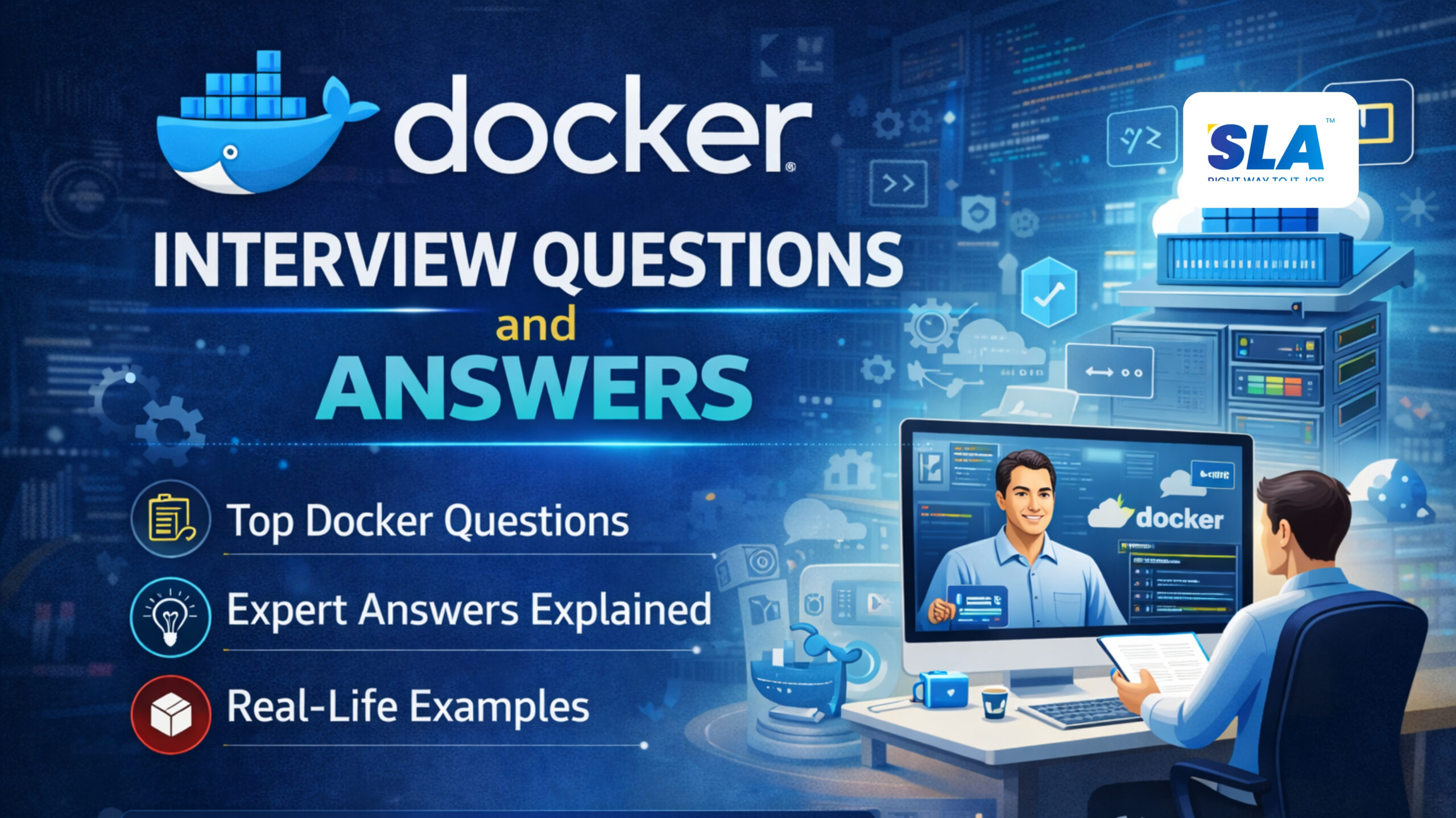 Docker Interview Questions And Answers for Freshers and Experienced - Softlogic Systems