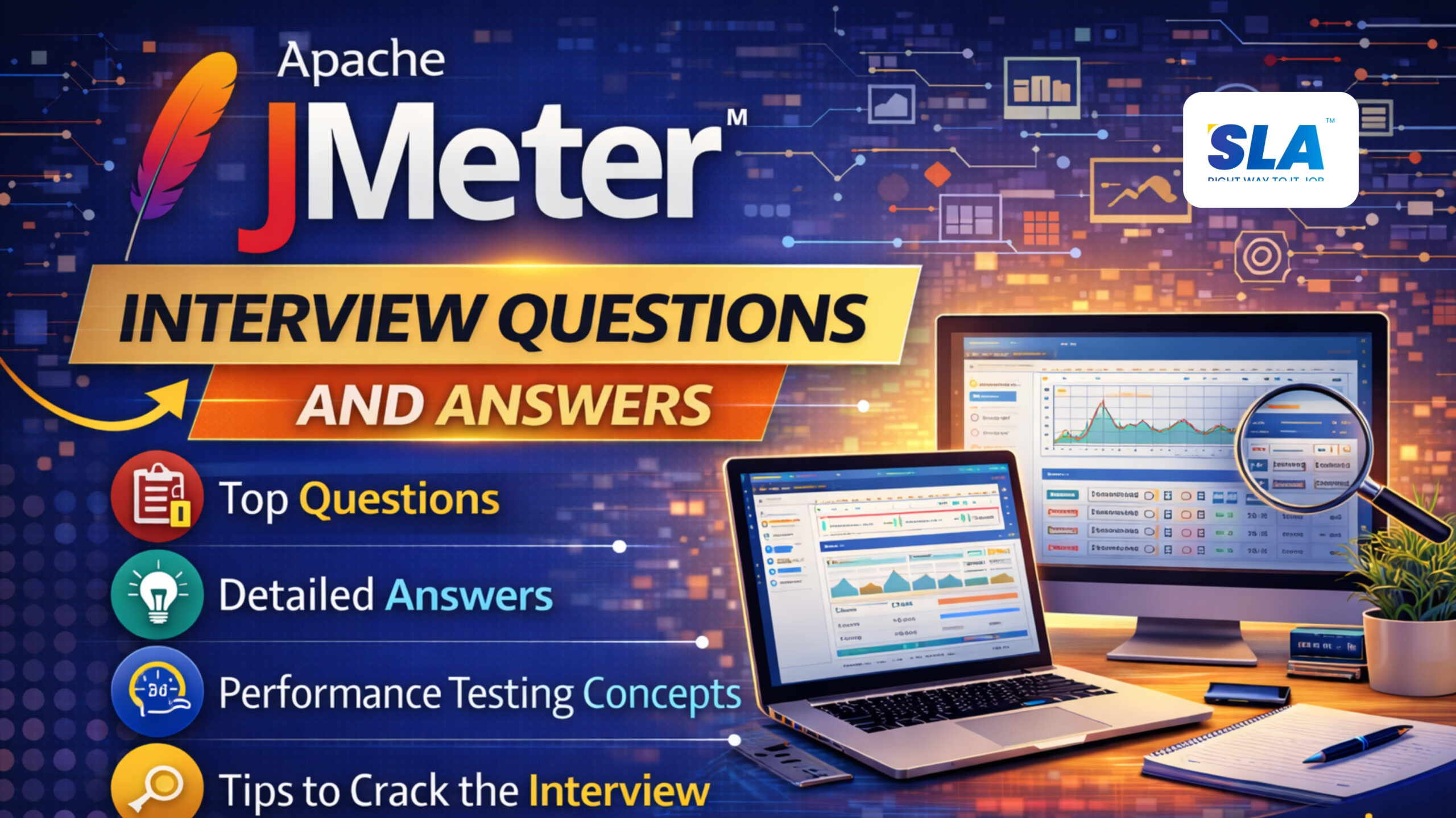 Jmeter Interview Questions And Answers for Freshers and Experienced - Softlogic Systems