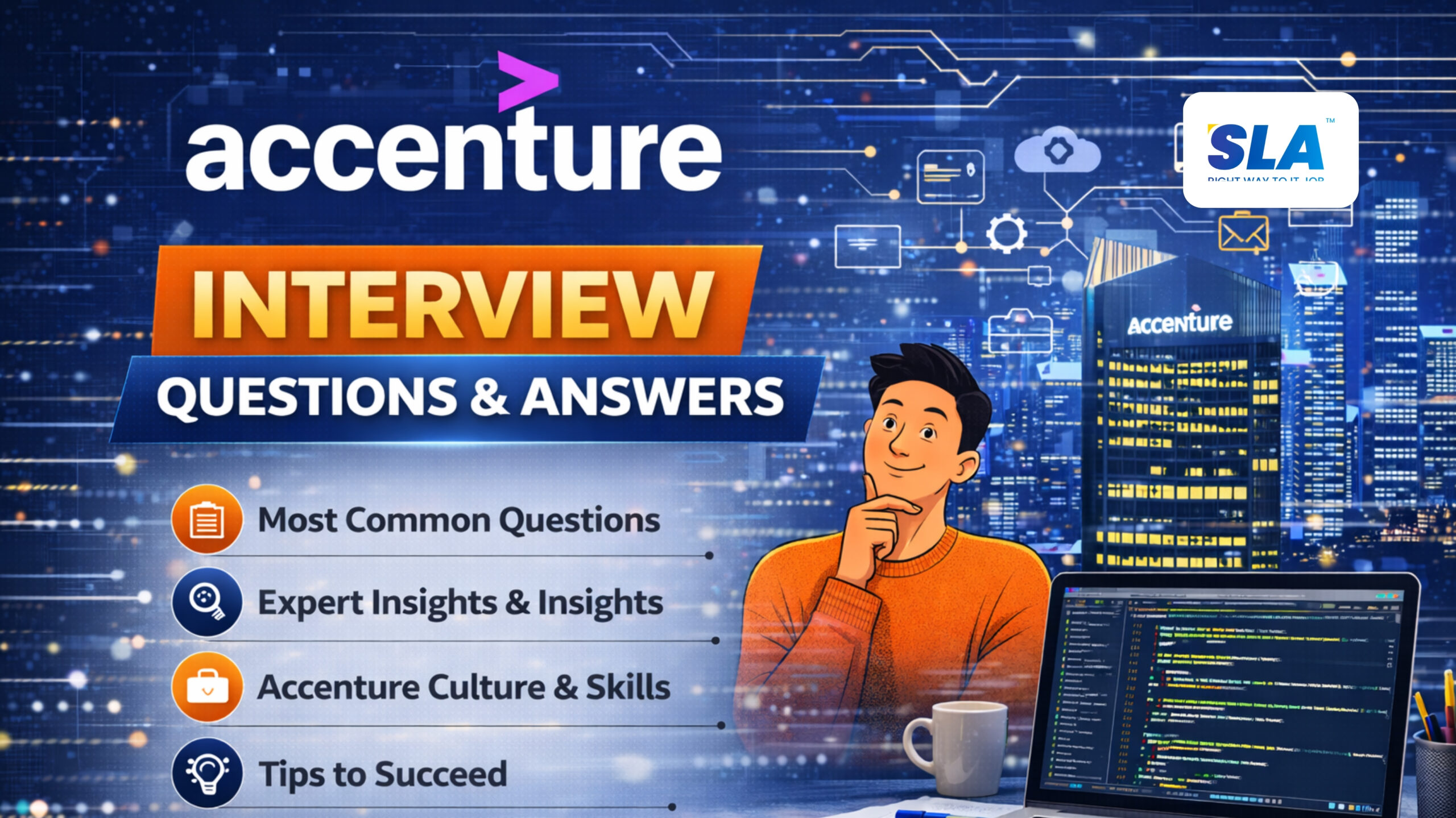 Accenture Interview Questions And Answers for Freshers and Experienced - Softlogic Systems