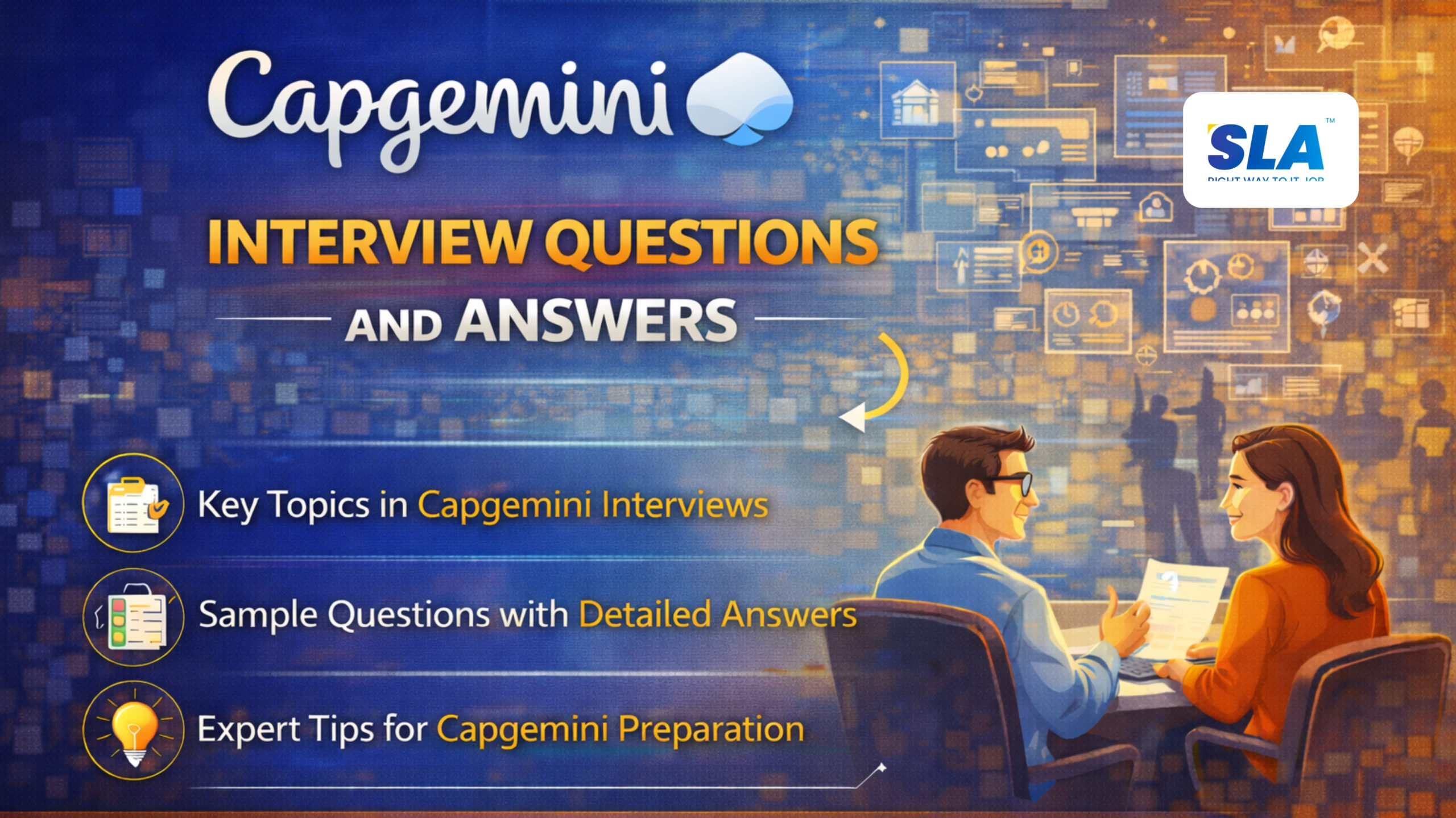 Capgemini Interview Questions And Answers for Freshers and Experienced - Softlogic Systems