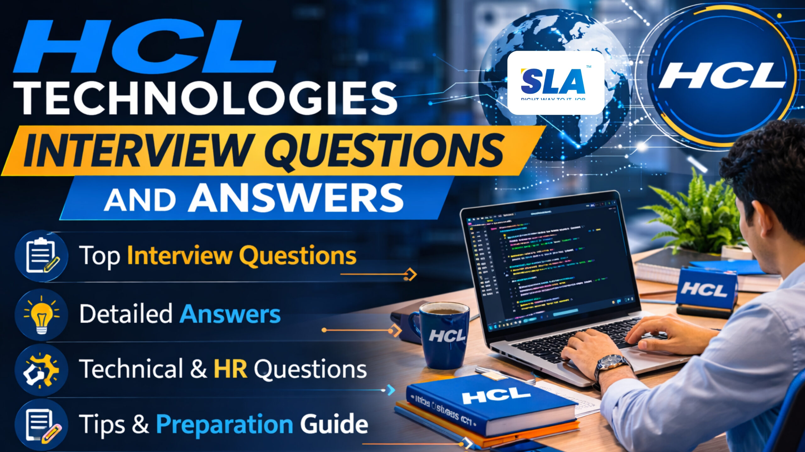 Hcl Technologies Interview Questions And Answers for Freshers and Experienced - Softlogic Systems