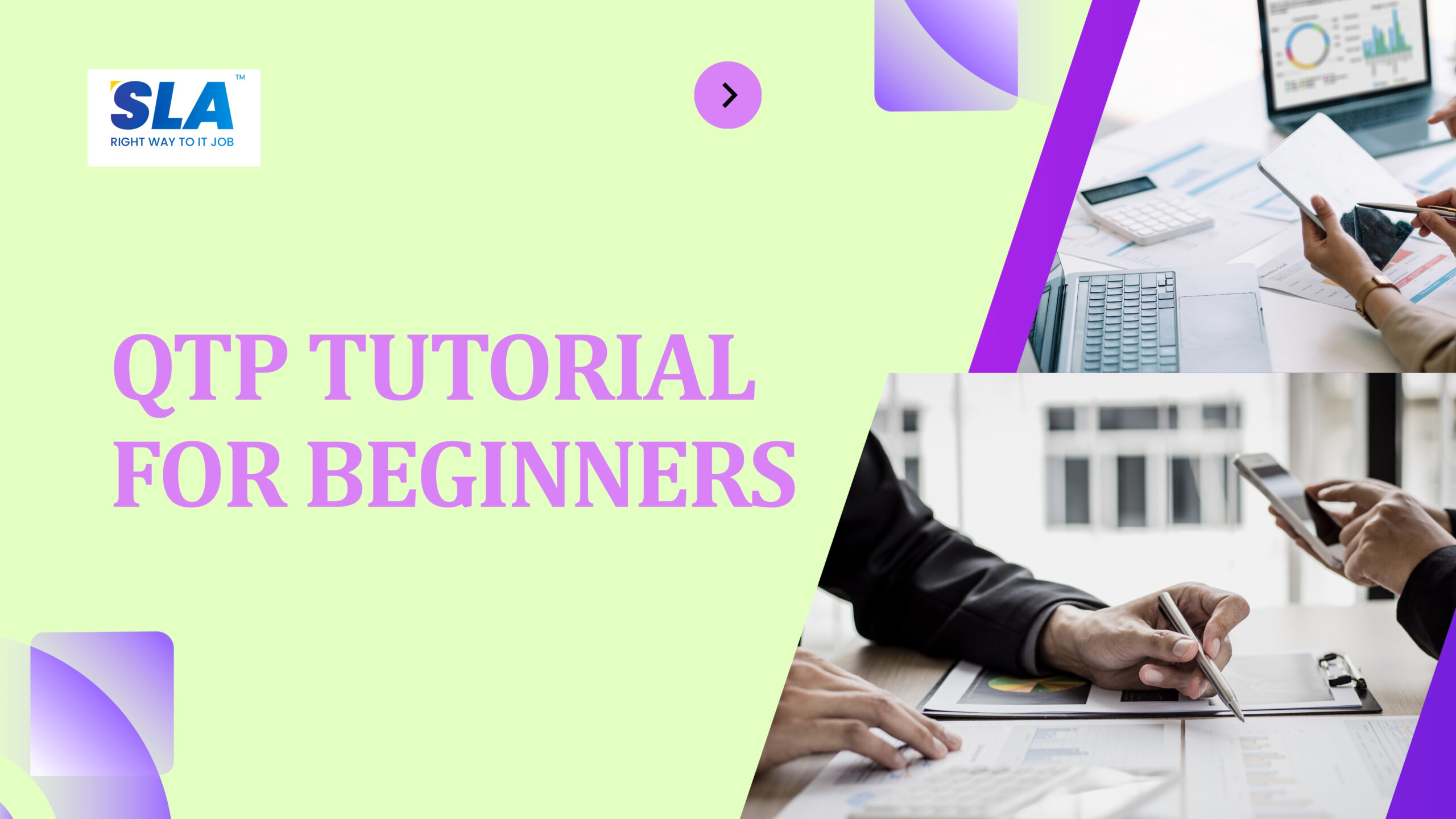 Qtp Tutorial For Beginners - Softlogic Systems