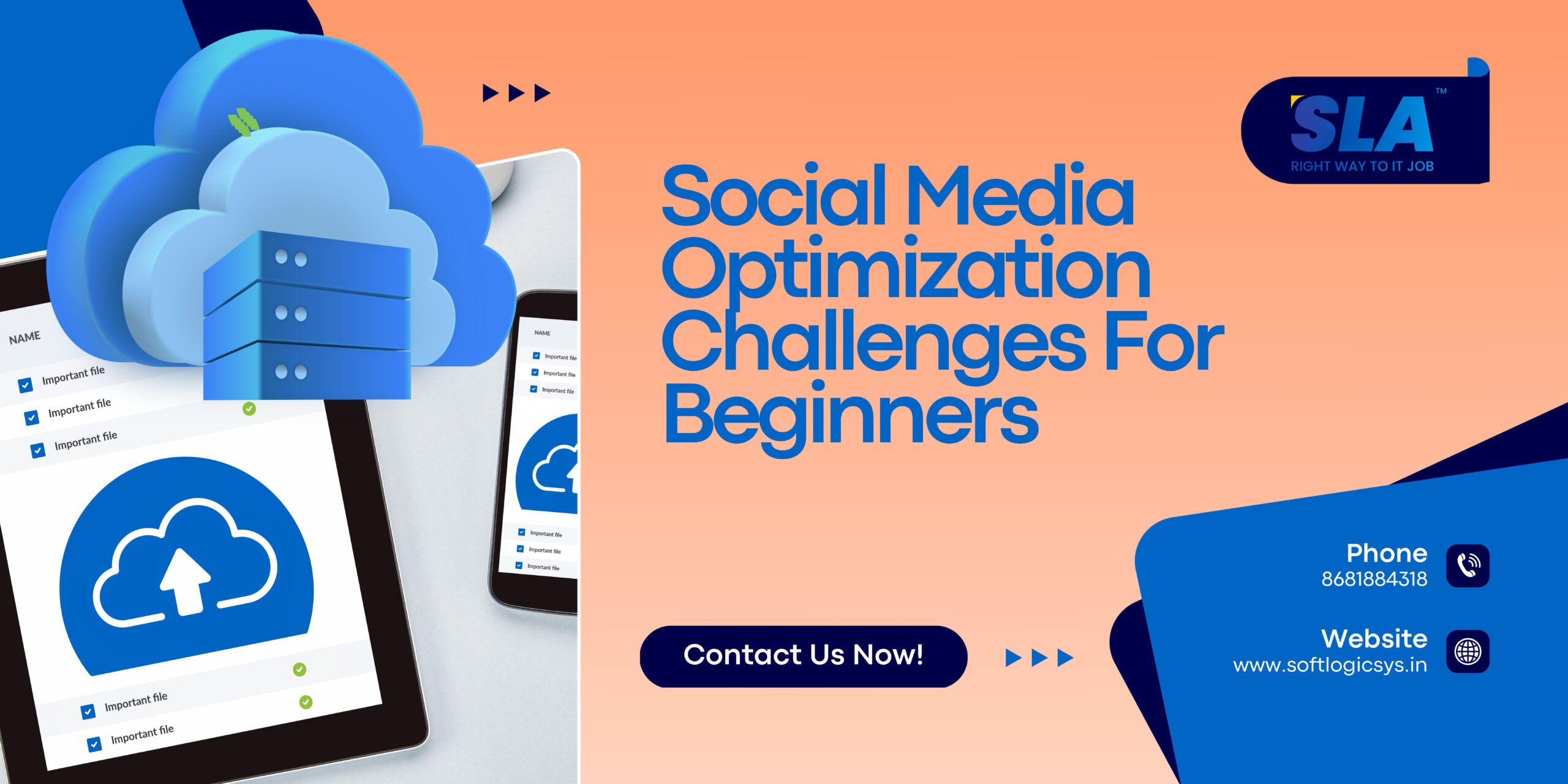 Social Media Optimization Challenges For Beginners - Softlogic Systems.