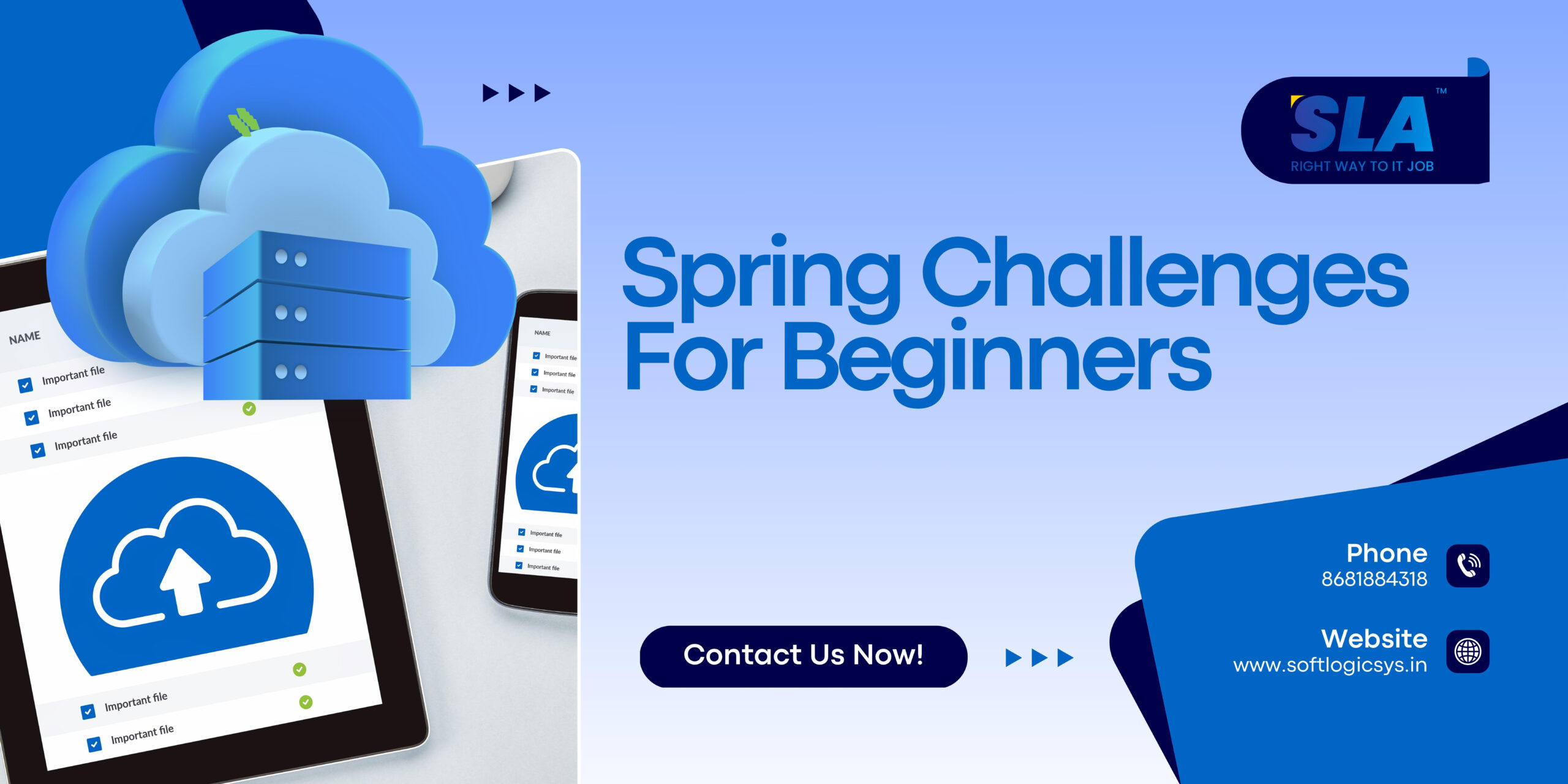 Spring Challenges For Beginners - Softlogic Systems.