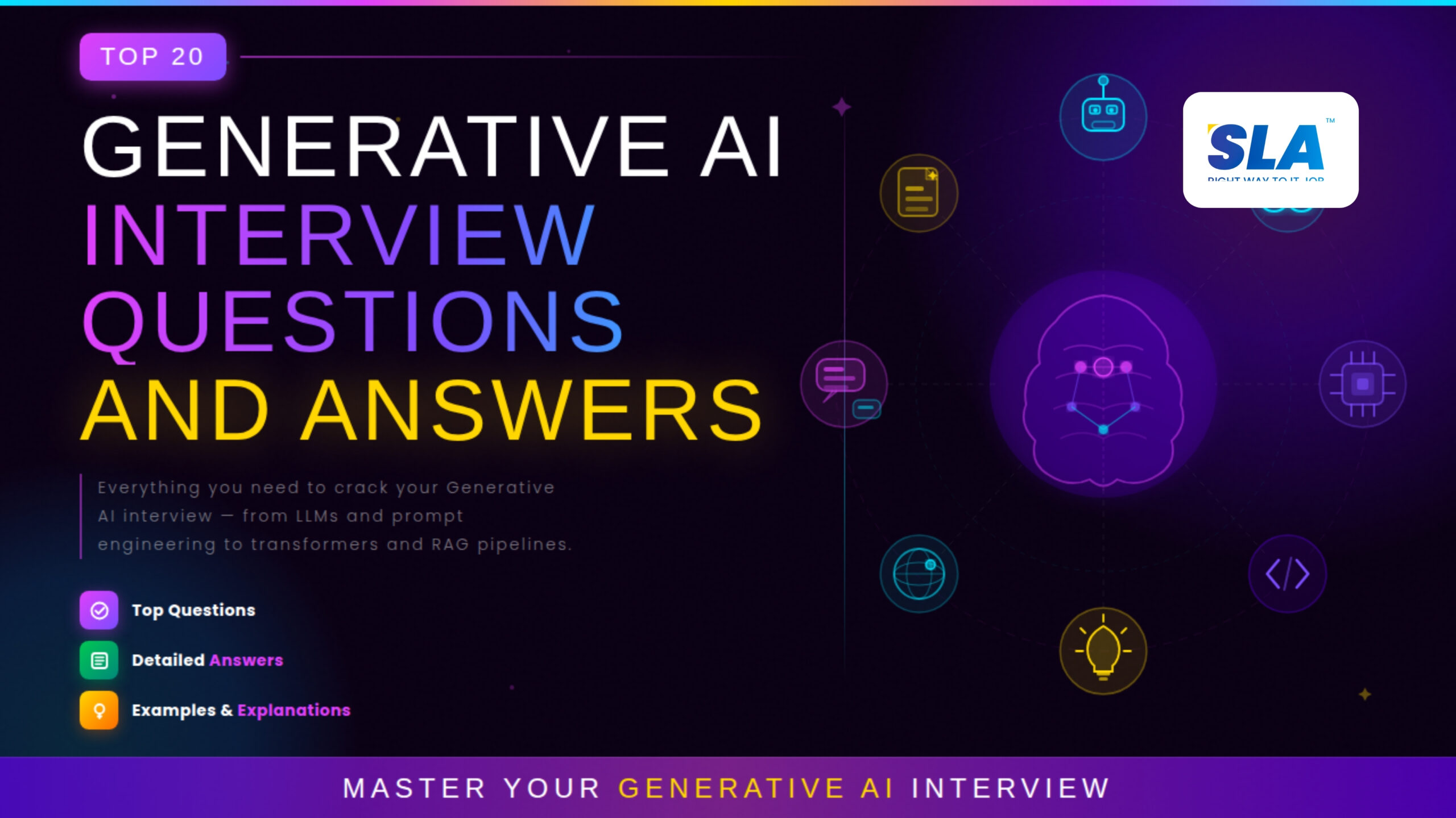 Top 20 Generative Ai Interview Questions And Answers for Freshers and Experienced - Softlogic Systems